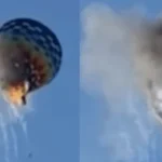 Testemunha descreve queda de balão como cena de horror em SC