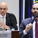 Ministro Moraes estende inquérito sobre Eduardo Bolsonaro nos EUA